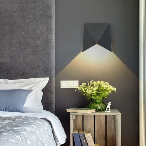 EcoLume | moderne minimalistische origami LED-wandlamp
