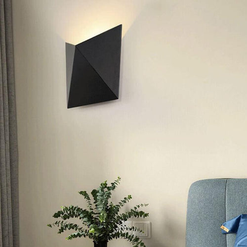 EcoLume | moderne minimalistische origami LED-wandlamp
