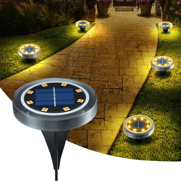 Waterdichte lampen op zonne-energie