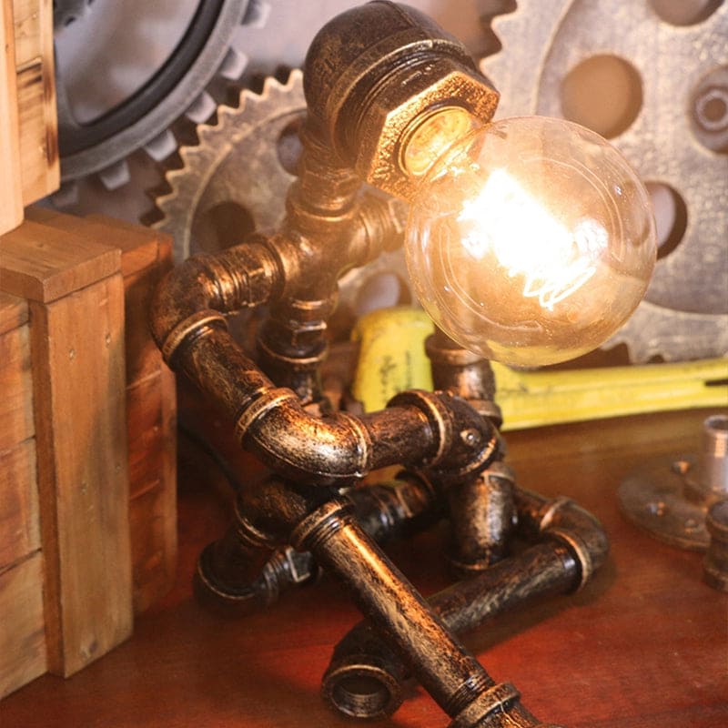 Robolicht – innovatieve slaapkamerlamp in robotstijl