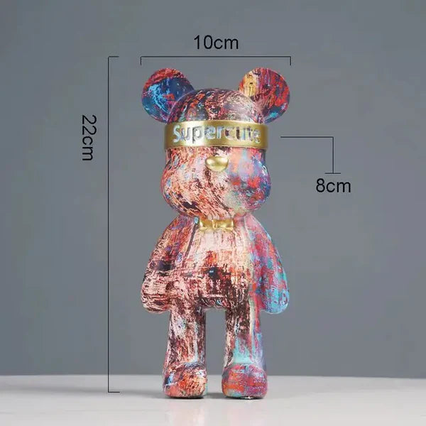 BrollyBear - graffitibeerfiguur