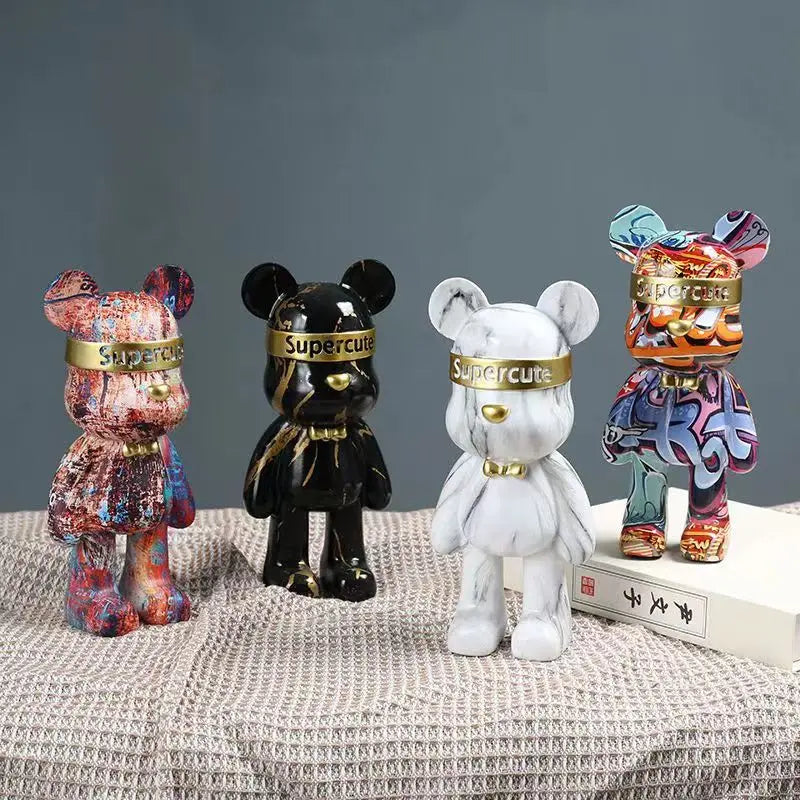 BrollyBear - graffitibeerfiguur