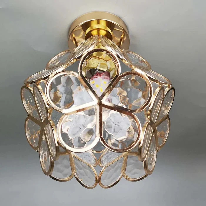BlossomGlow – plafondlamp in bloemenstijl