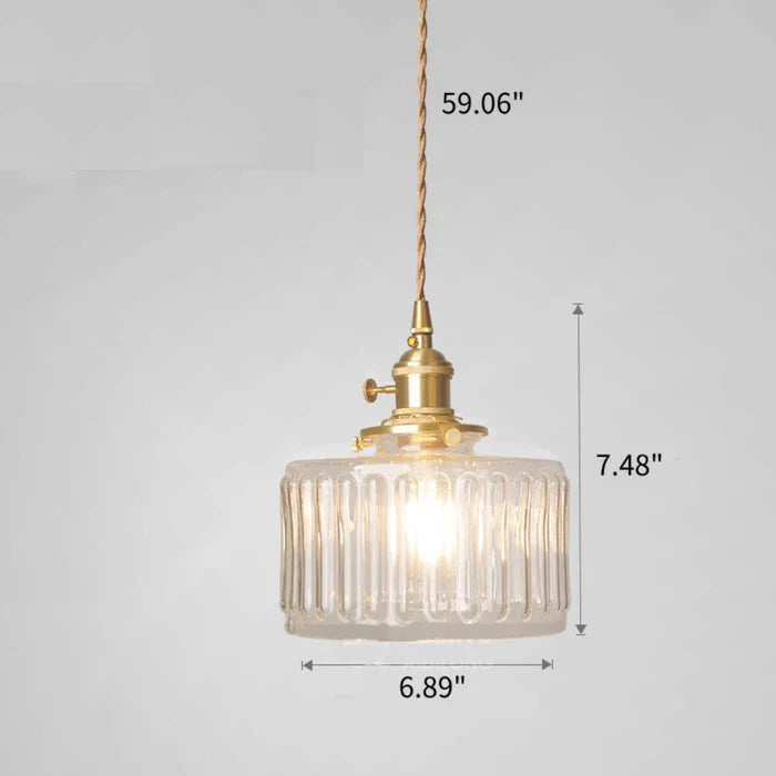 Vincentius | kristallen vintage hanglamp