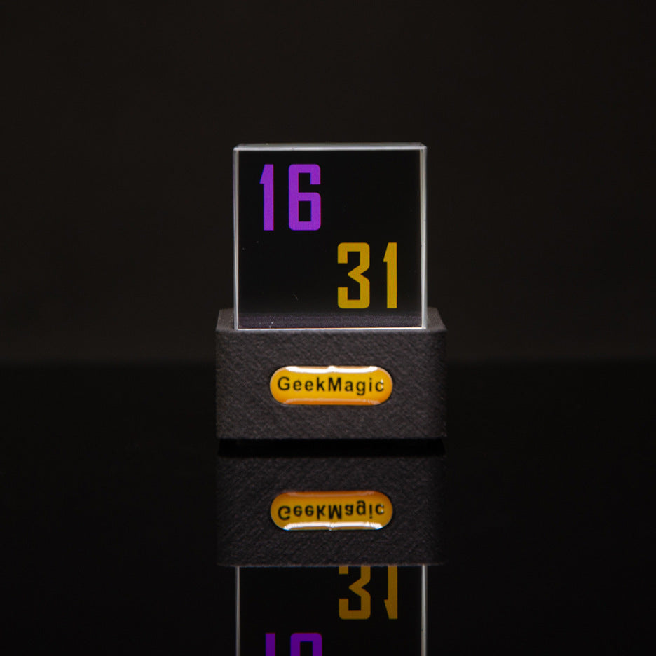 Trendy mini-transparant wifi-natter display