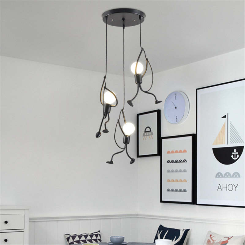 Retro hanglamp iron man