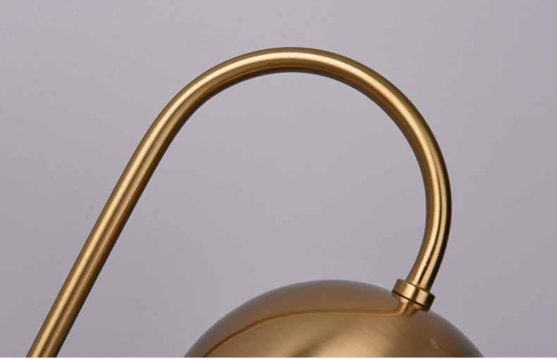 Marshmallow metall glas tischlampe