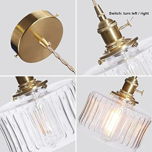 Vincentius | kristallen vintage hanglamp