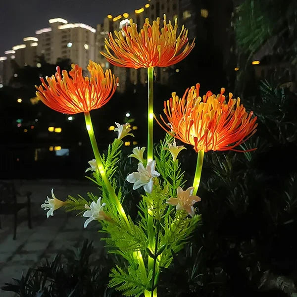 Magische sprookjesbloemen – tuinverlichting op zonne energie