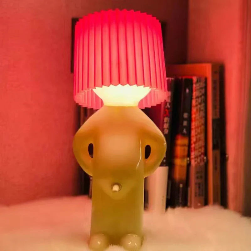Staande man - de grappigste tafellamp die er is, creatief cadeau
