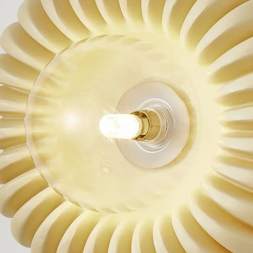 CreativeGlow – moderne wandlamp van hars voor de slaapkamer
