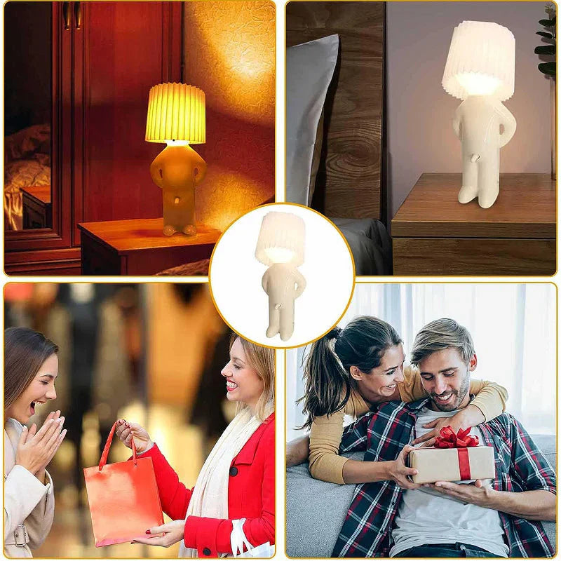Staande man - de grappigste tafellamp die er is, creatief cadeau