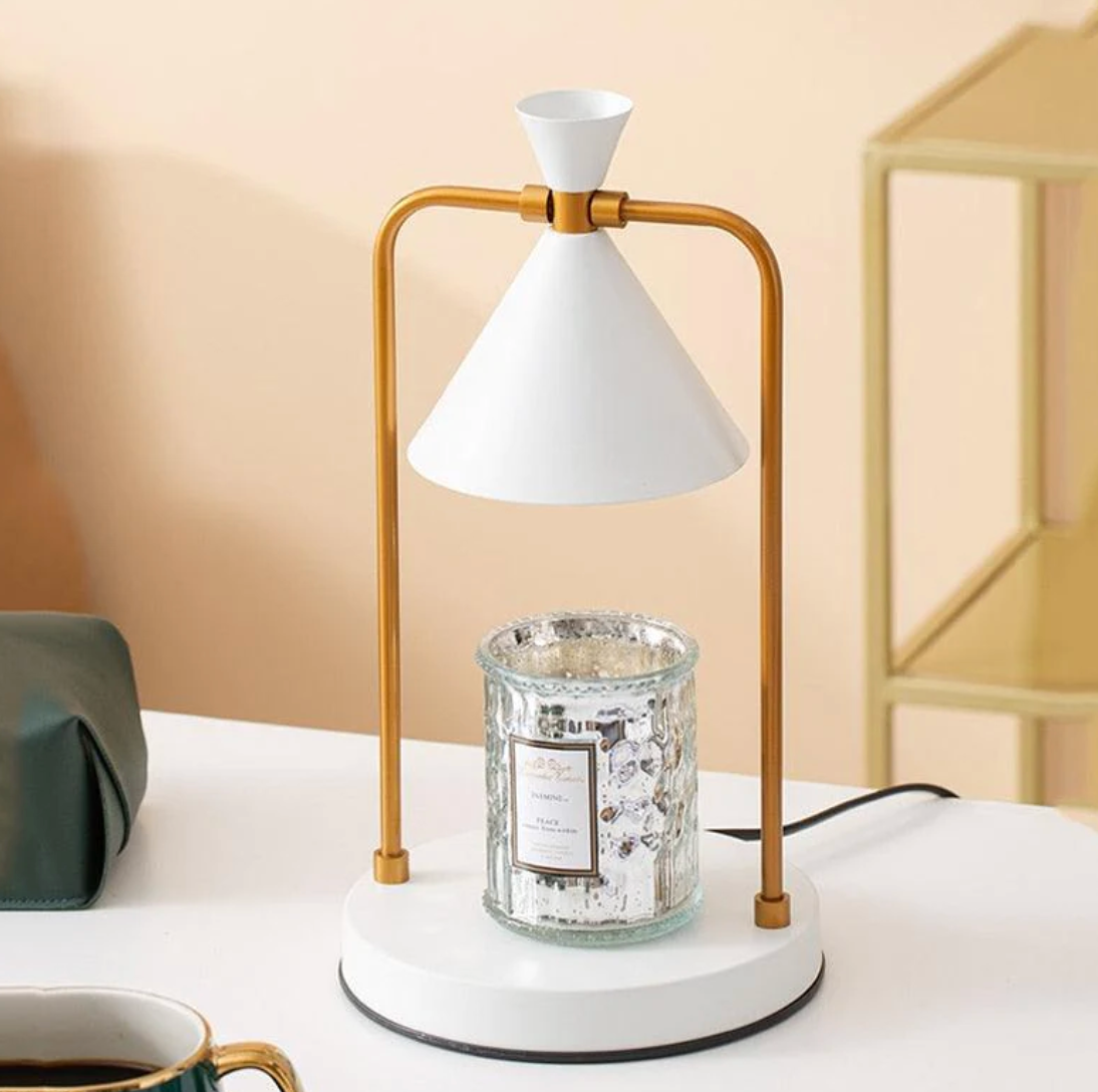 Amora - vlamloze aromatherapie kandelaar met timer