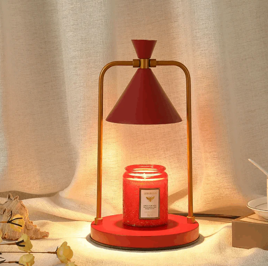 Amora - vlamloze aromatherapie kandelaar met timer