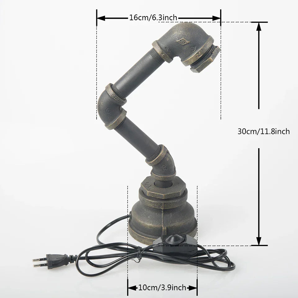 Originaliteitijzer - creatieve ijzeren lamp