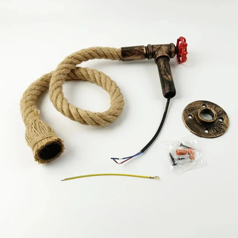 Coastalbraid - hanfseil wandlampen