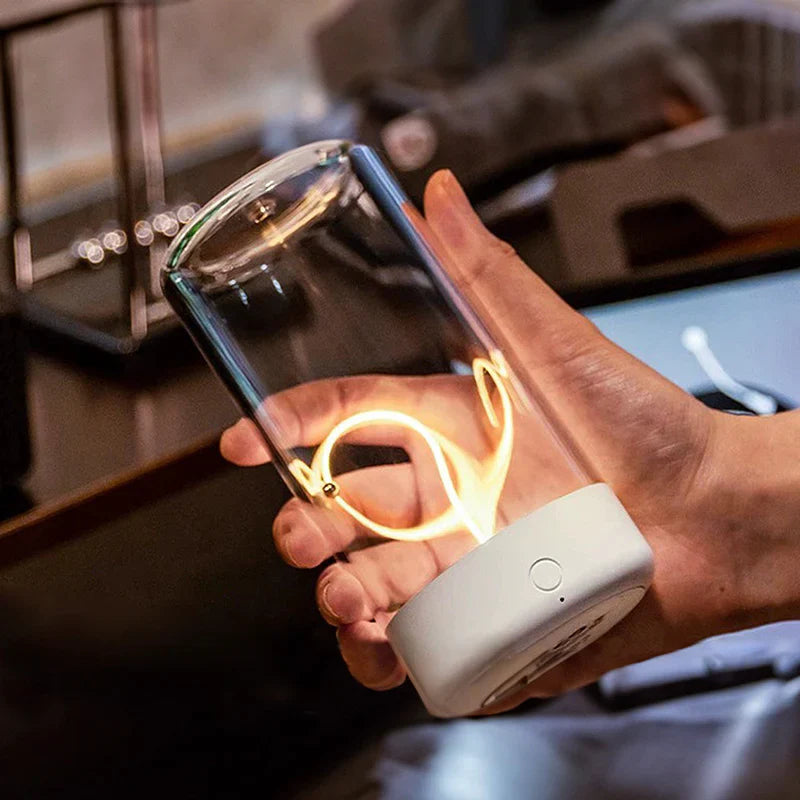 Moderne magnetische mini-tafellamp – eenvoudig ontwerp en flexibel in gebruik