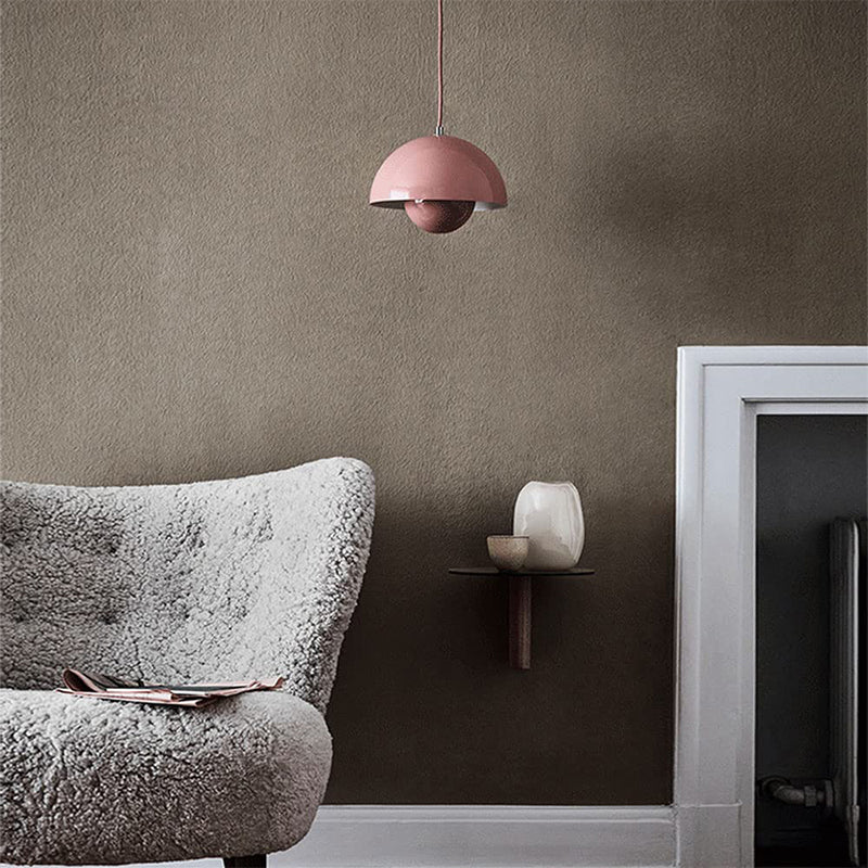 Nodic bloempot hanglamp voor slaapkamer