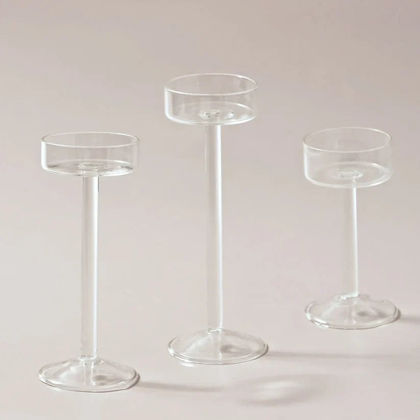 CrystalClear - glazen theelichthouder
