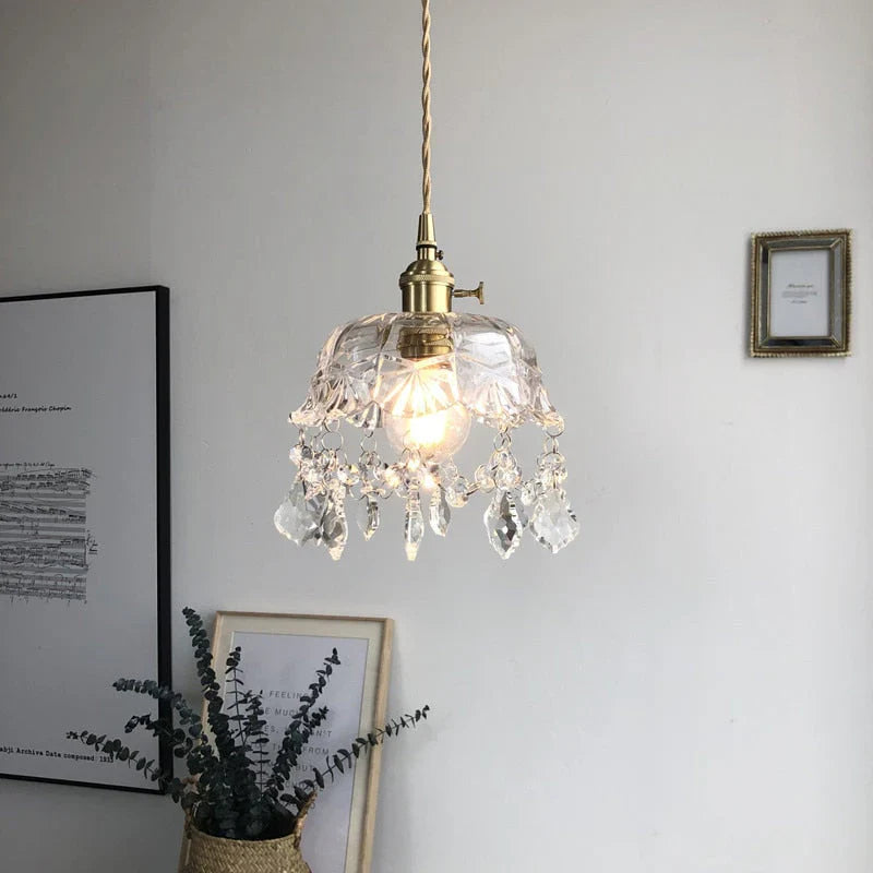 Raysis - transparant kristallen glazen hanglamp