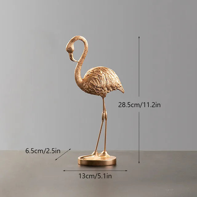 Prestigieuze flamingo - flamingo luxe decor