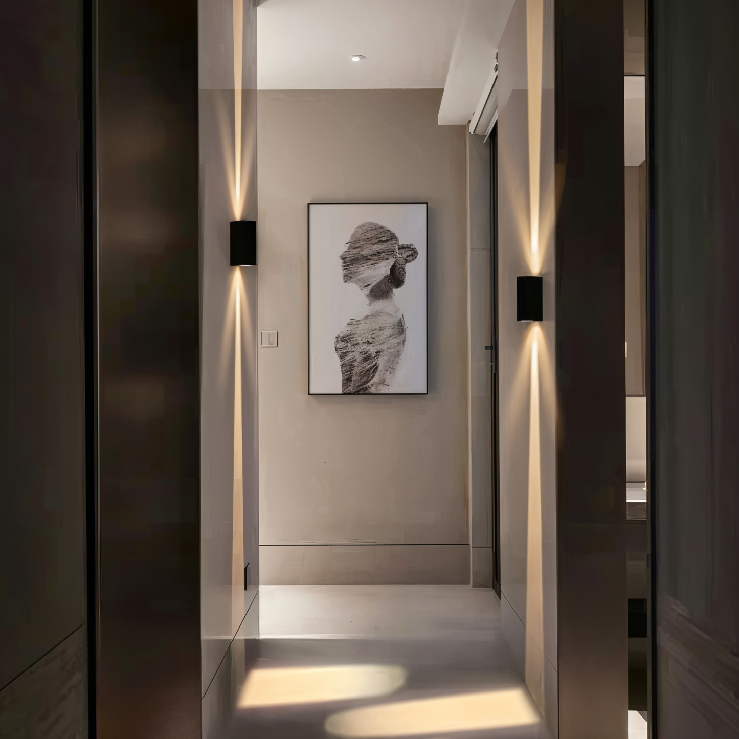 Waterdichte wandlampen voor buiten en binnen - moderne led wandlamp