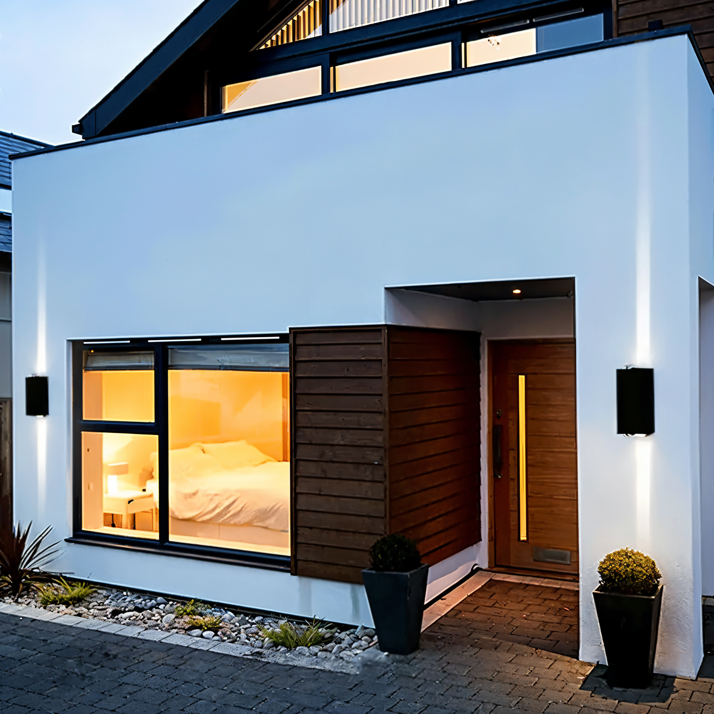 Waterdichte wandlampen voor buiten en binnen - moderne led wandlamp