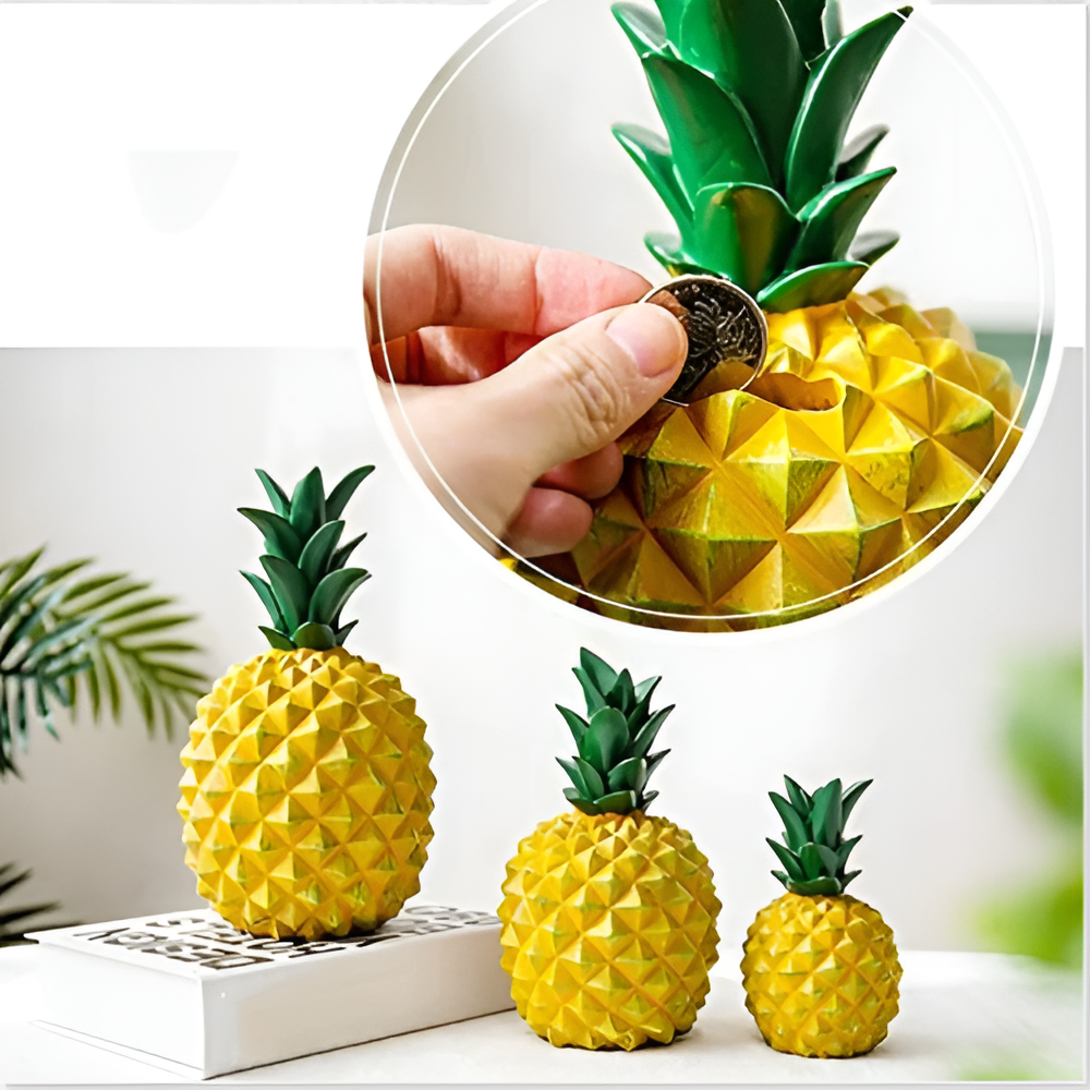 Cash Crop - stijlvolle ananas spaarpot