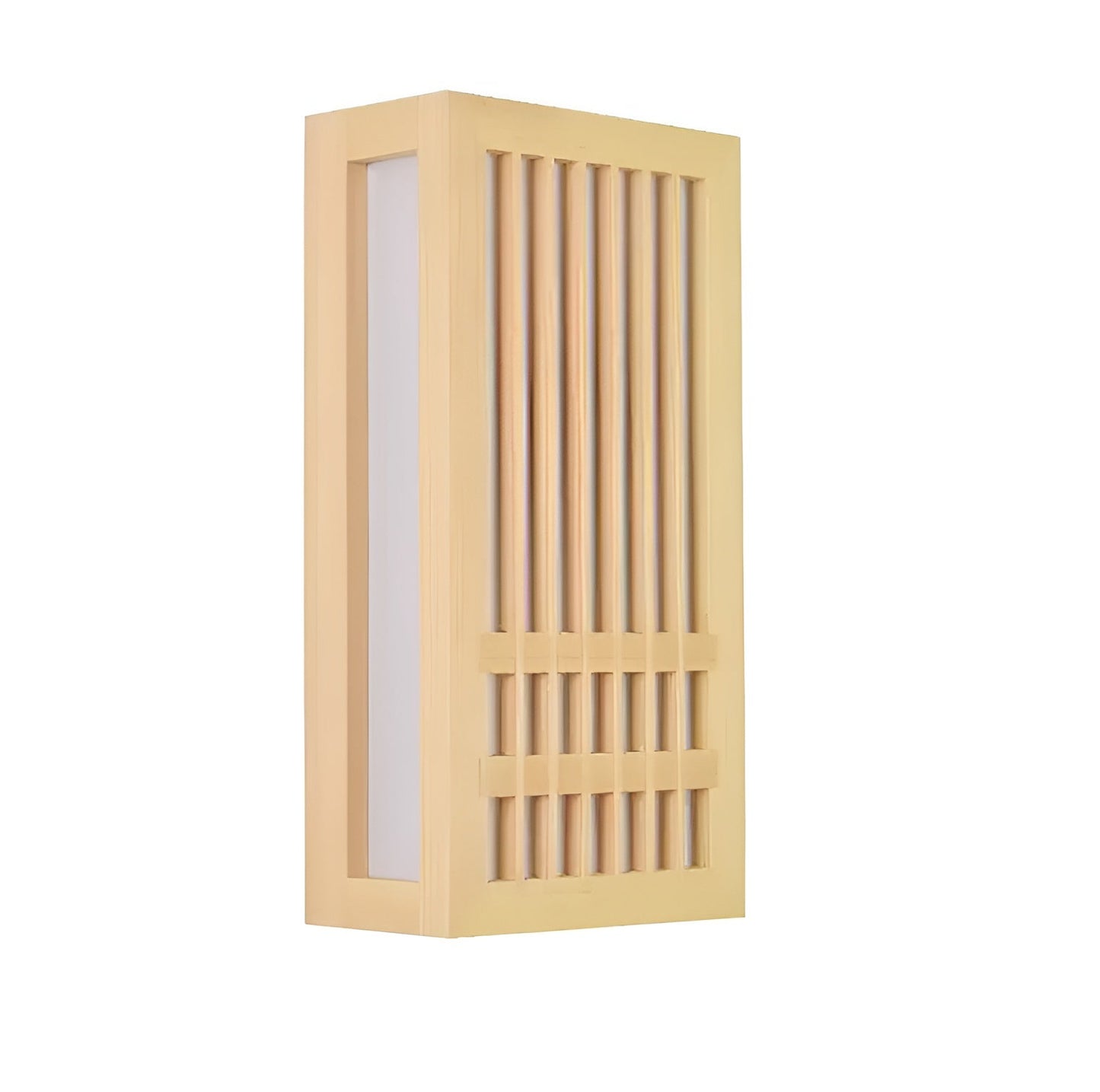 DoaGlow Japanse houten wandlamp - moderne houten & acryl Japanse verlichting