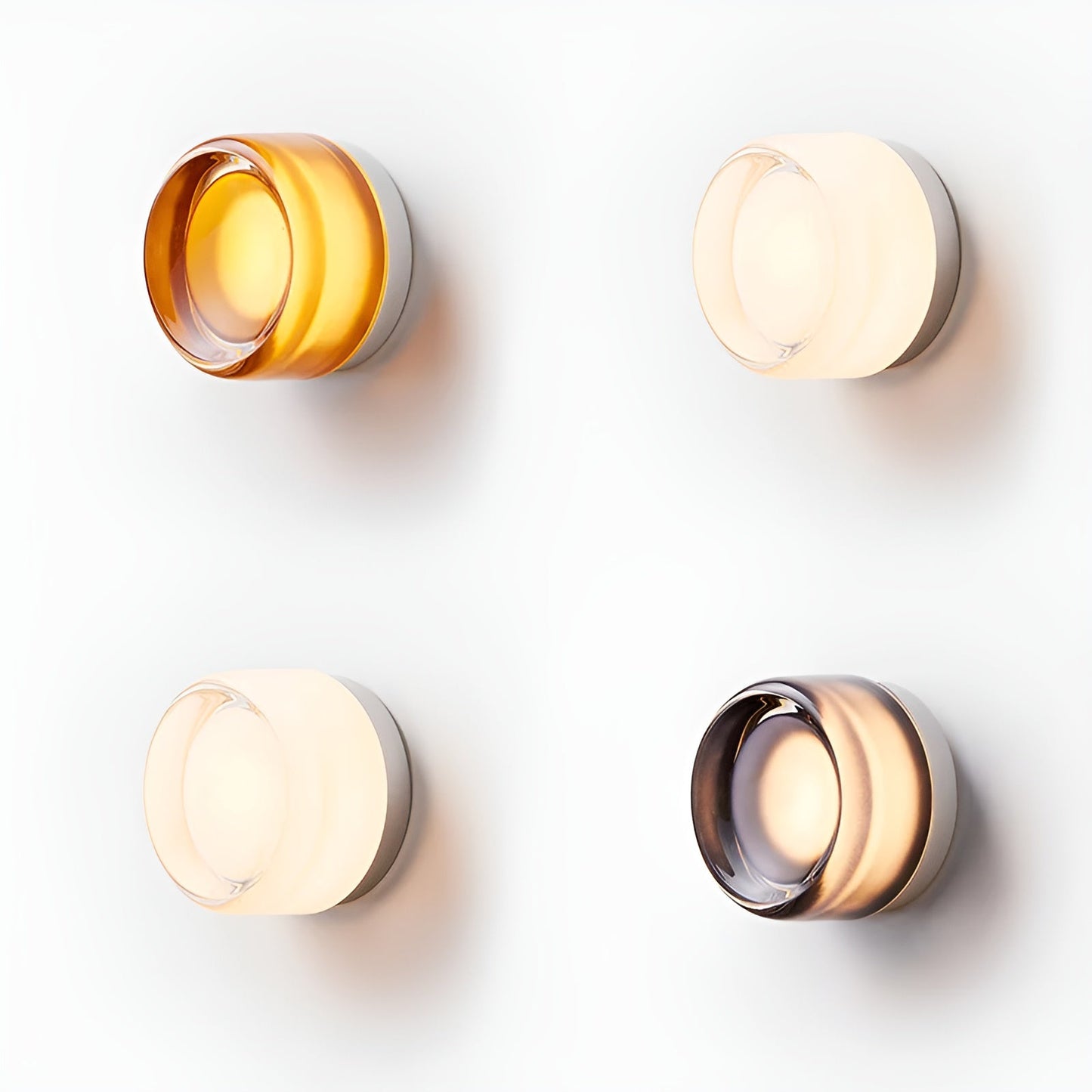 Jelly Gleam - luxueuze wandlamp gemaakt van scandinavische gelei met led-verlichting
