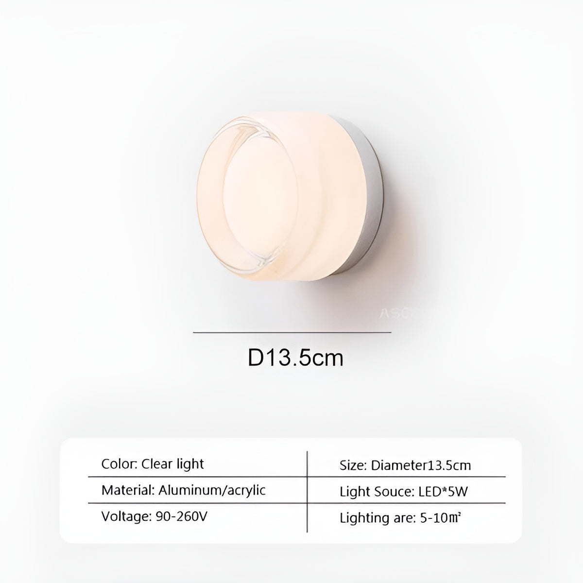 Jelly Gleam - luxueuze wandlamp gemaakt van scandinavische gelei met led-verlichting
