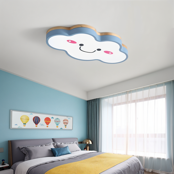 Jollysky plafondlamp - lachende wolk led inbouwlamp voor de kinderkamer