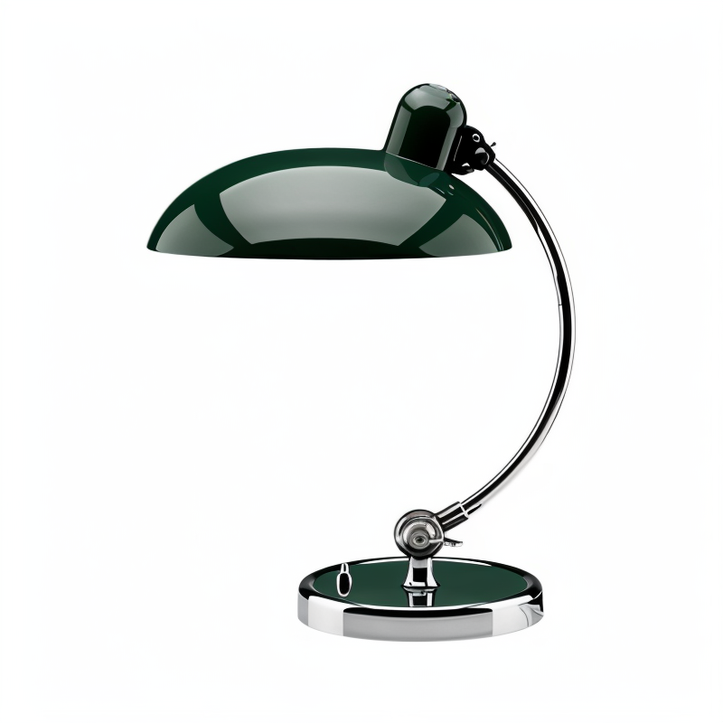 NostaChic tafellamp - verstelbare vintage ijzeren bureaulamp met koepel