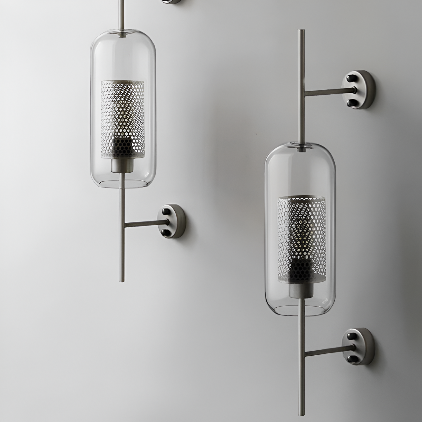 Orbee wandlamp - stijlvolle glazen wandlamp - honingraat wandlamp ontwerp - vintage wandlampen led