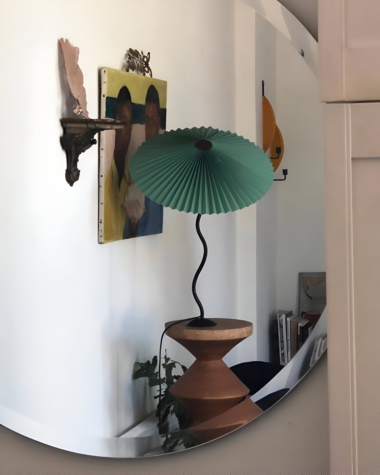 Ori Squiggle lamp - gevouwen tafellamp - origami led tafellamp