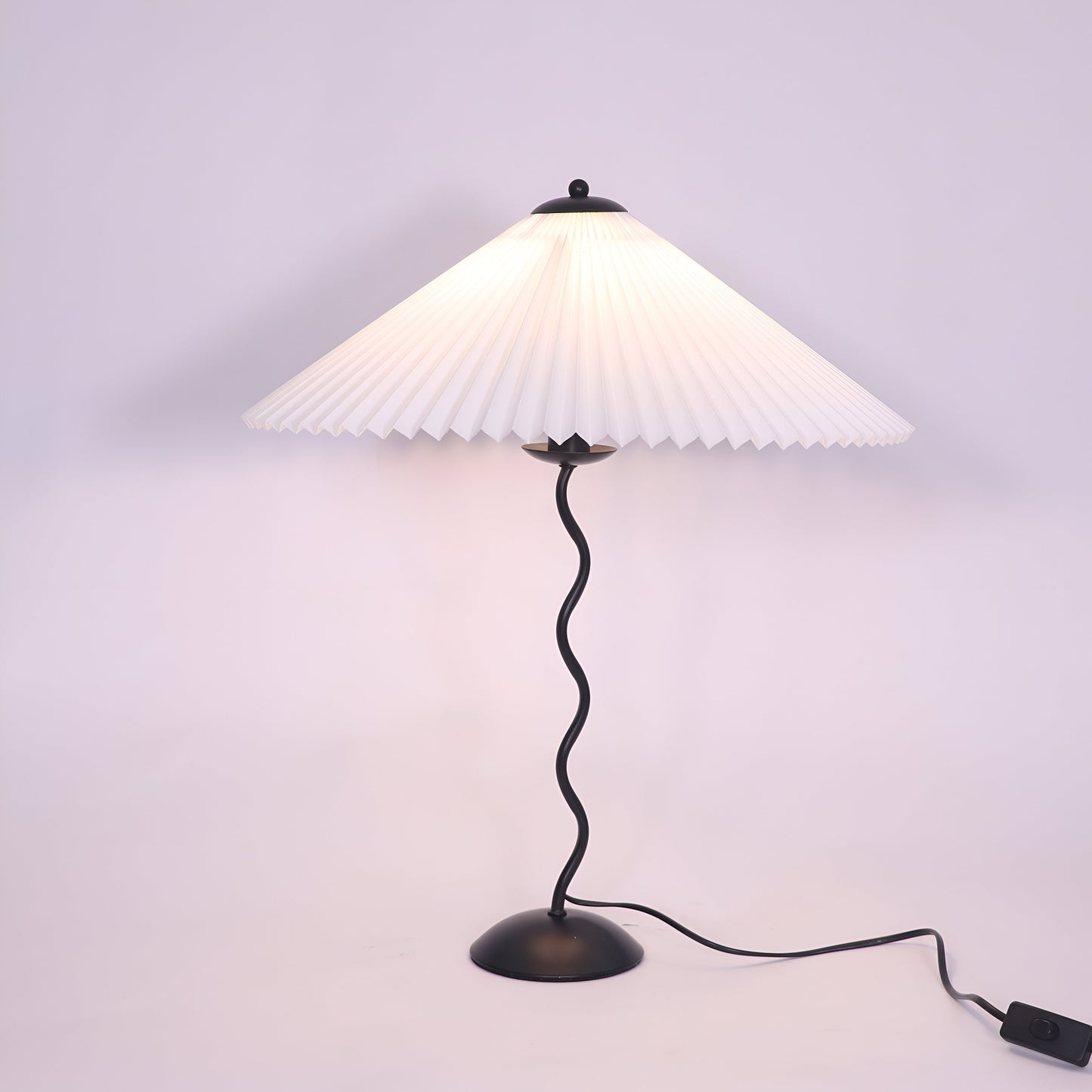 Ori Squiggle lamp - gevouwen tafellamp - origami led tafellamp