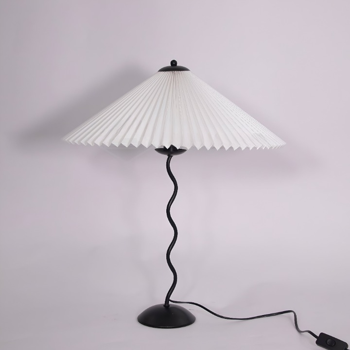 Ori Squiggle lamp - gevouwen tafellamp - origami led tafellamp