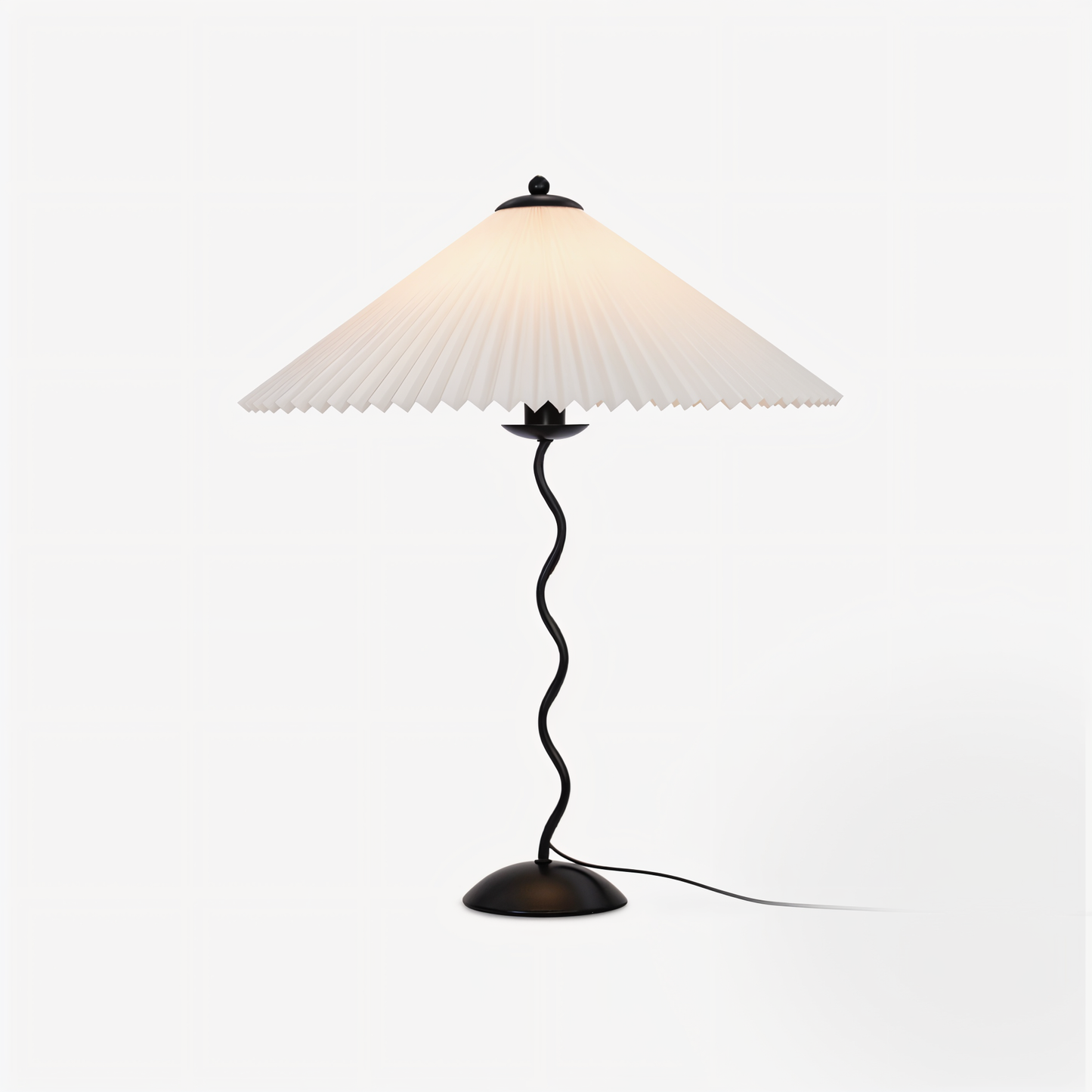 Ori Squiggle lamp - gevouwen tafellamp - origami led tafellamp