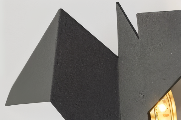 OriTori wandlamp - geometrische origami vogel wandlamp - japanse stijl wandlamp ontwerp