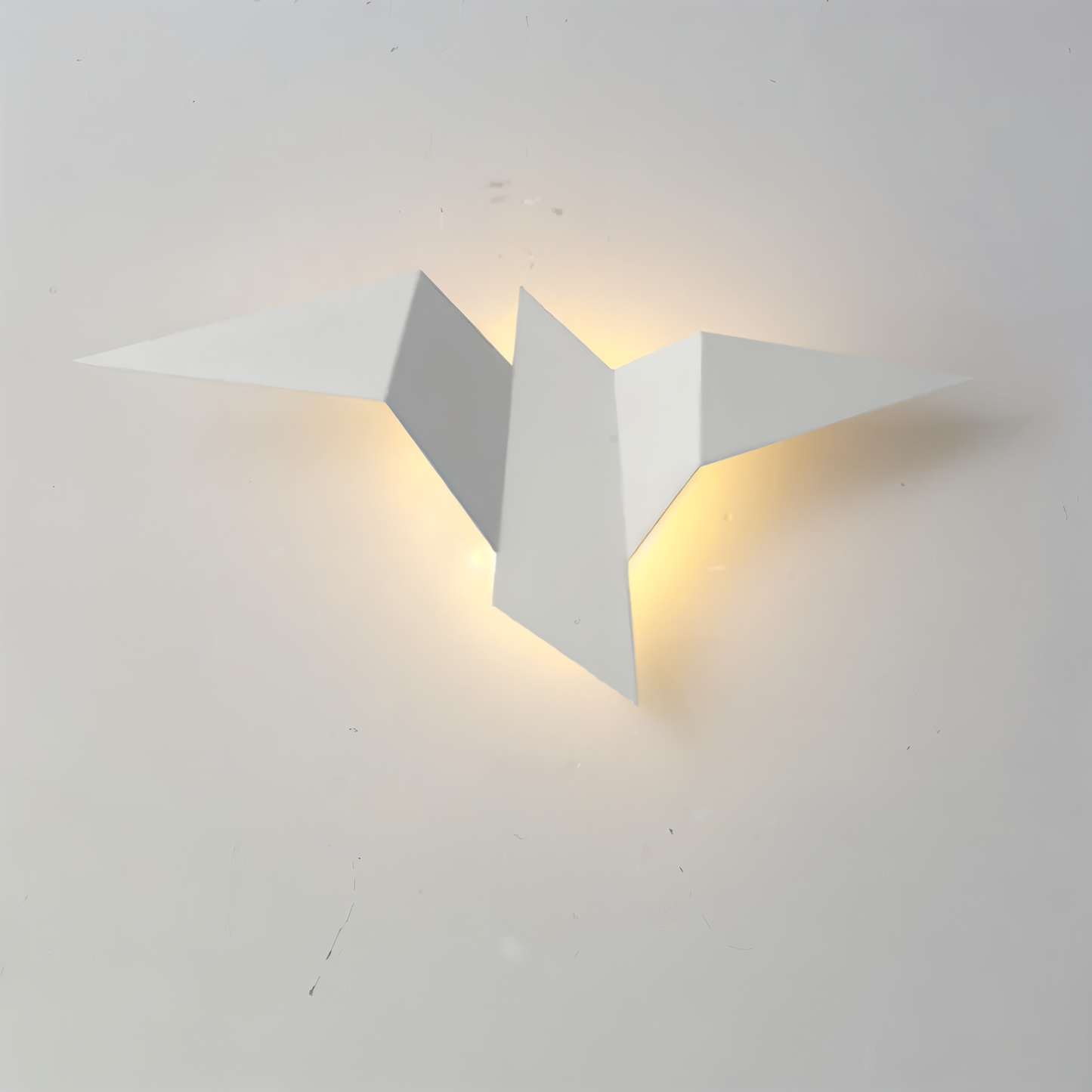 OriTori wandlamp - geometrische origami vogel wandlamp - japanse stijl wandlamp ontwerp