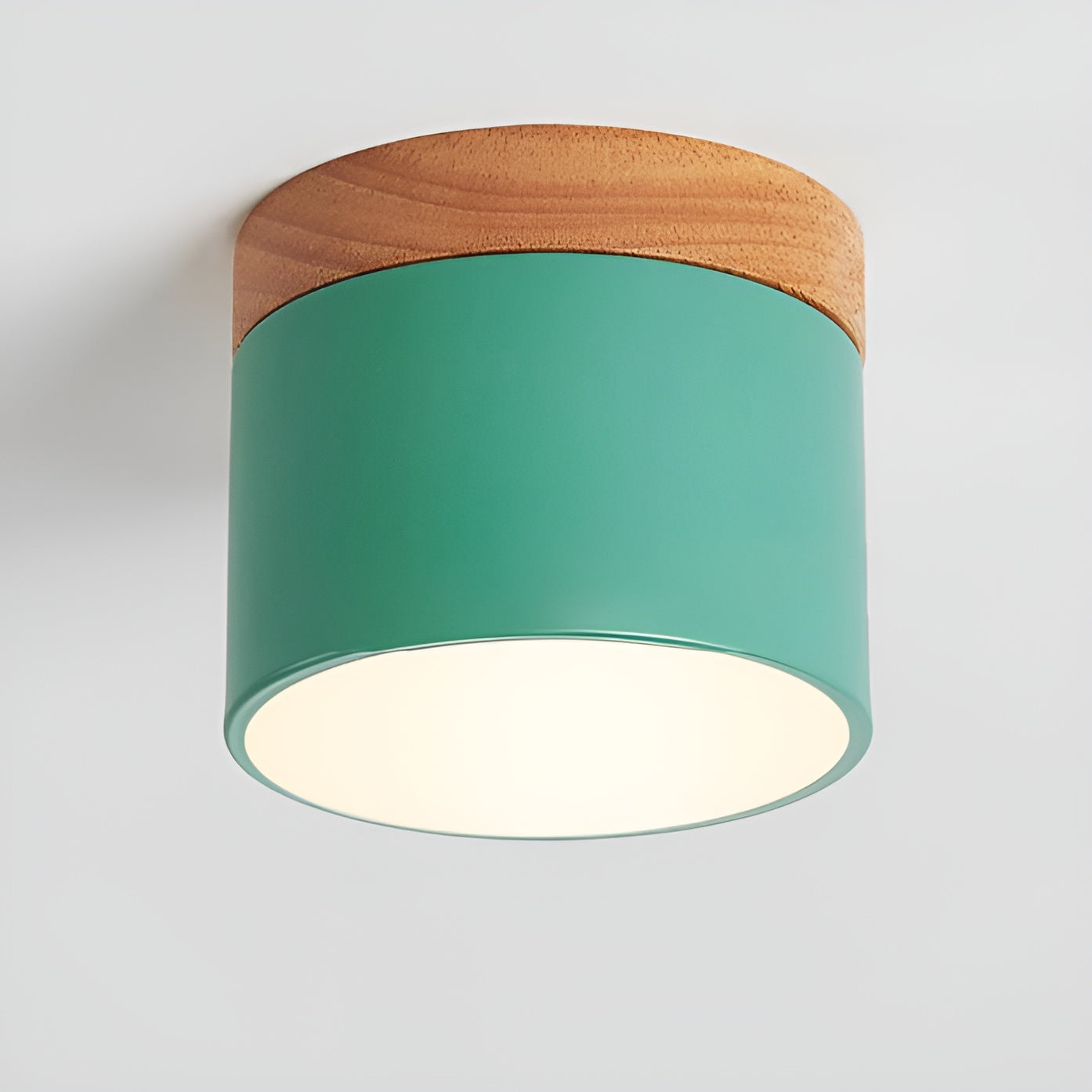 PastelGlow cilinderlamp - vintage plafondinbouwlamp