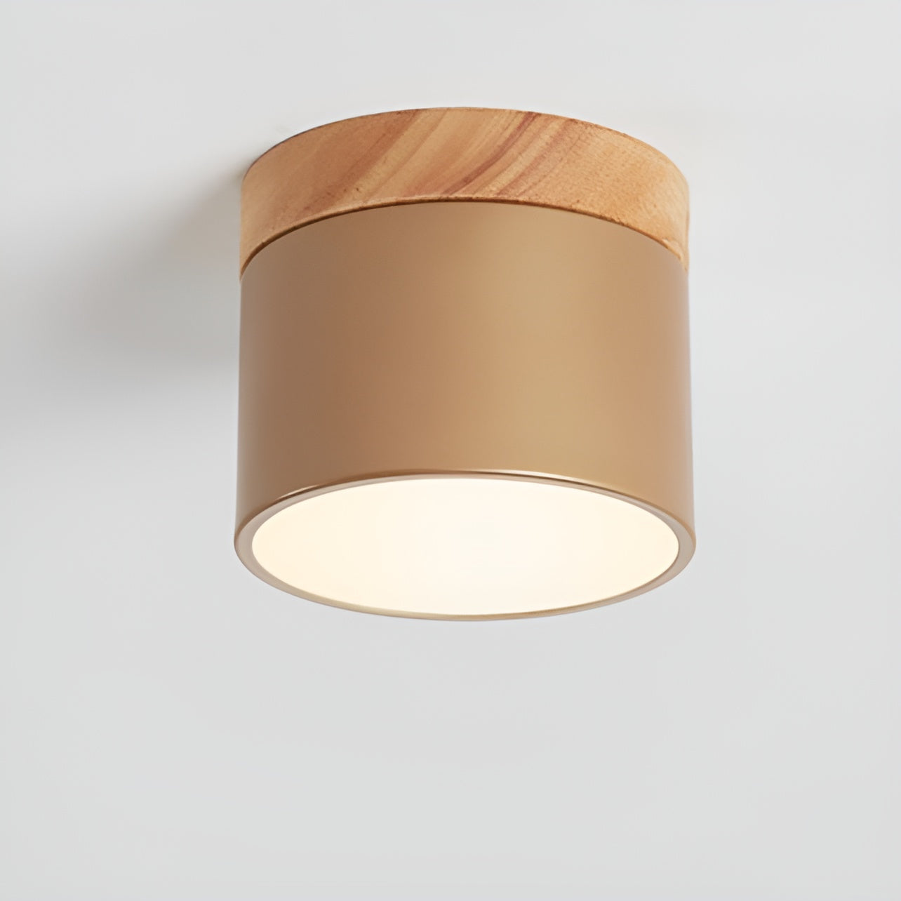 PastelGlow cilinderlamp - vintage plafondinbouwlamp