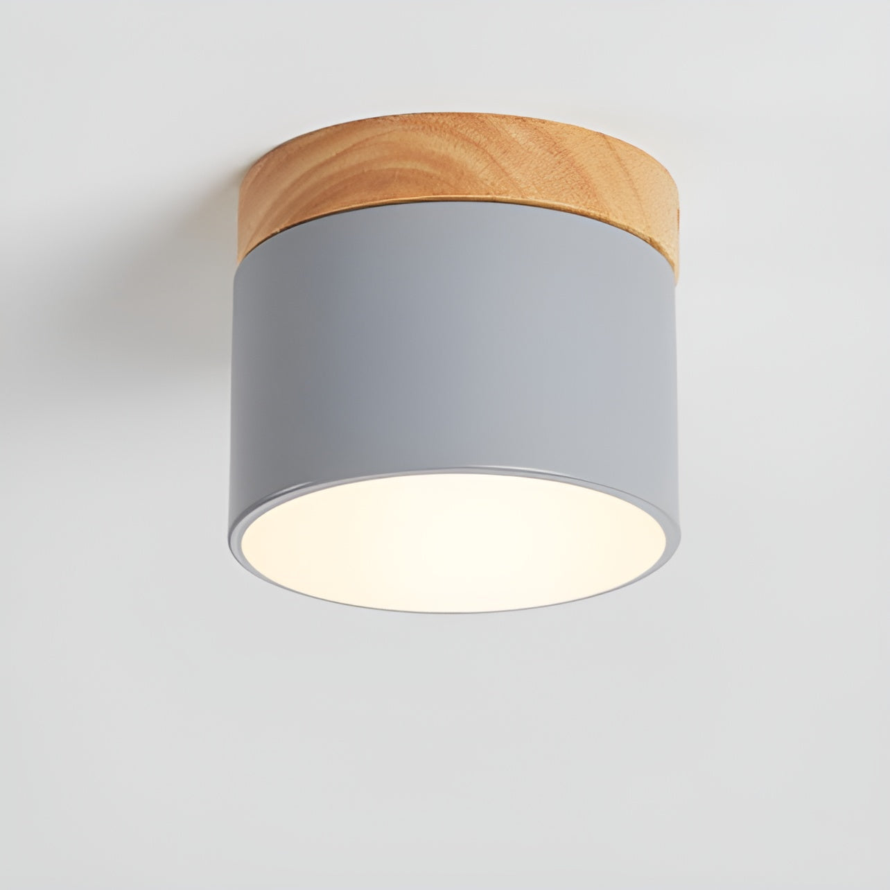 PastelGlow cilinderlamp - vintage plafondinbouwlamp