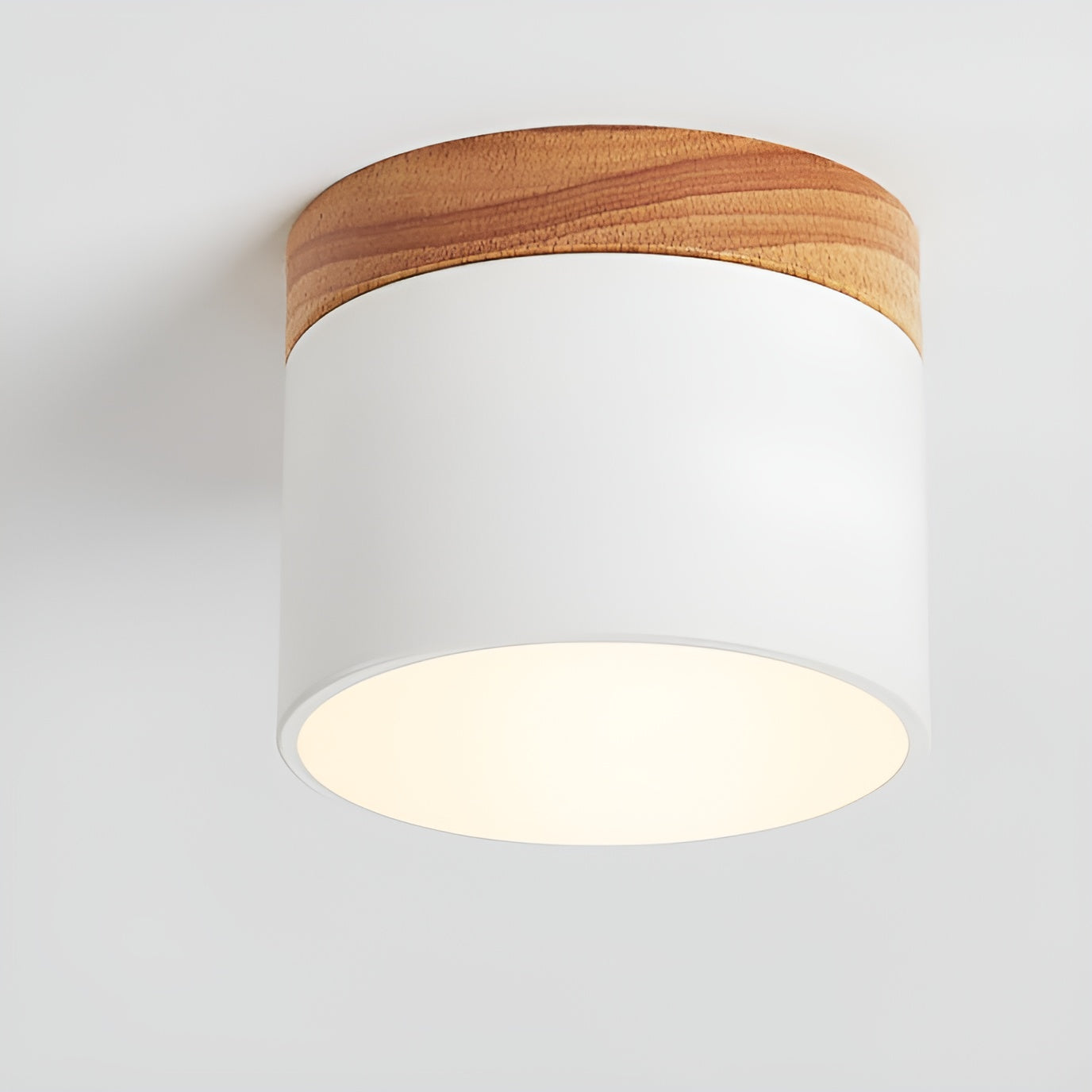 PastelGlow cilinderlamp - vintage plafondinbouwlamp