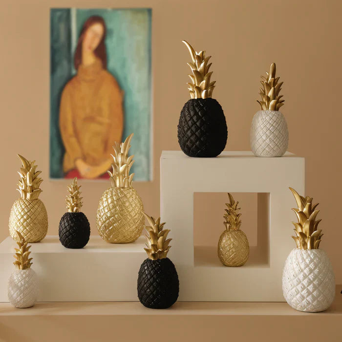 Pineart decoratie - ananas ornament van hars nordic creatieve fruitdecoratie