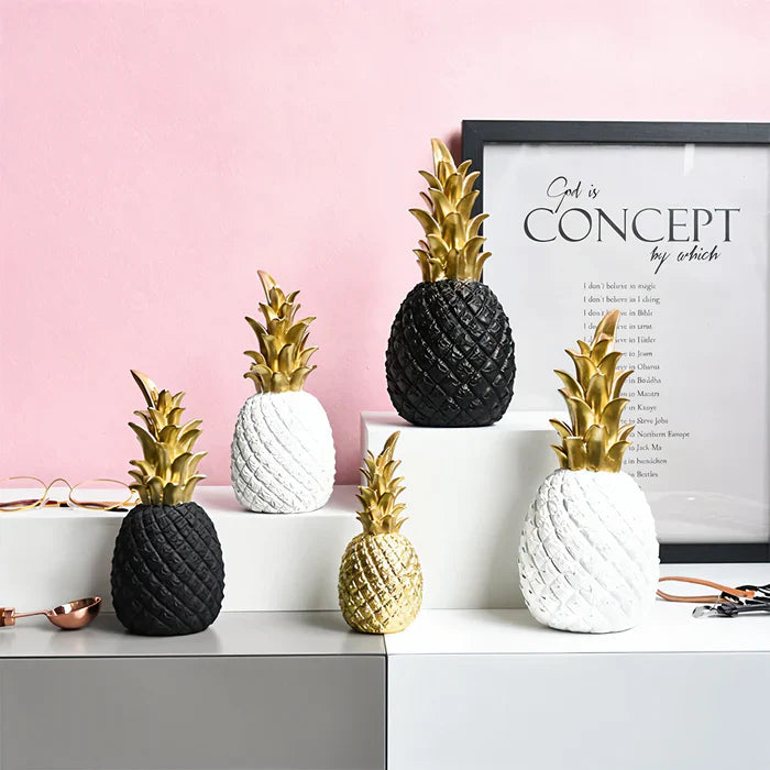 Pineart decoratie - ananas ornament van hars nordic creatieve fruitdecoratie