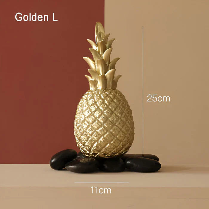 Pineart decoratie - ananas ornament van hars nordic creatieve fruitdecoratie
