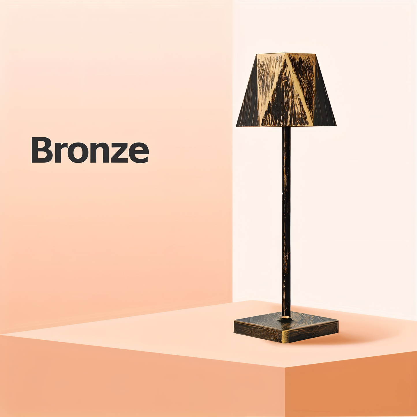 PolyLamp - draagbare zeshoekige led tafellamp - waterdicht en oplaadbaar