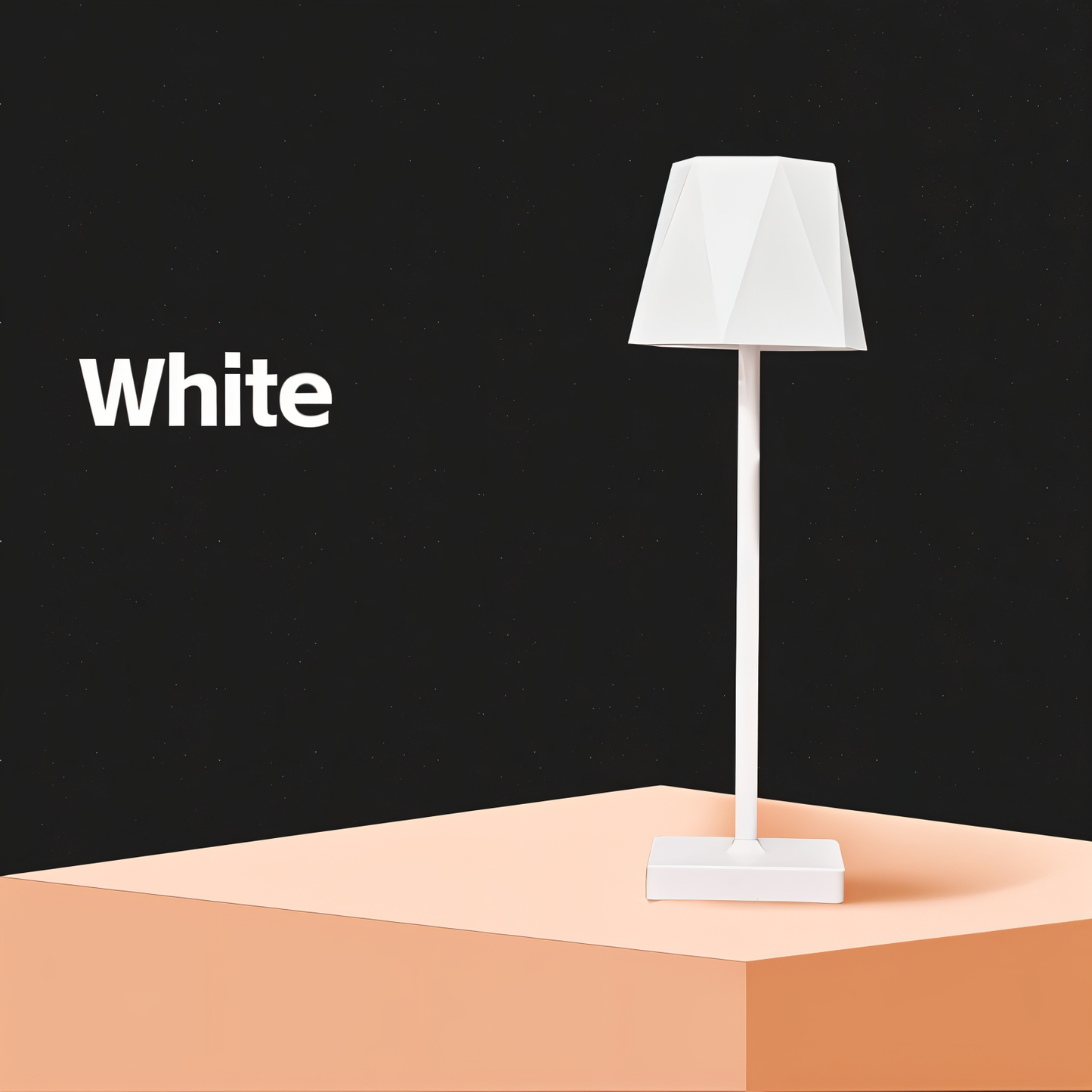 PolyLamp - draagbare zeshoekige led tafellamp - waterdicht en oplaadbaar