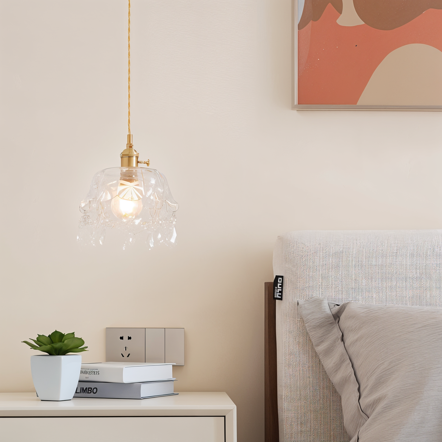 Retro Chime kroonluchter- luxe kristallen glazen hanglampen